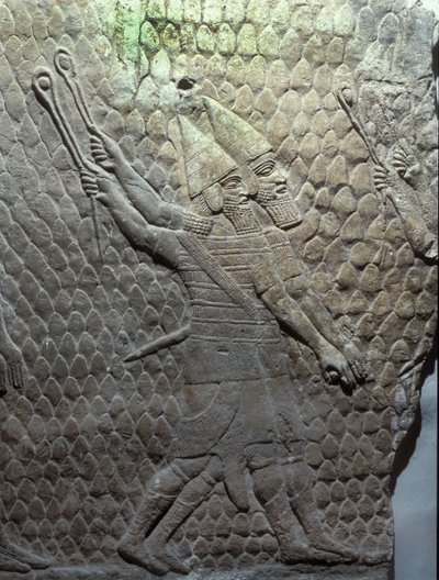 Honderos asirios, Palacio de Senaquerib, Nínive de Assyrian